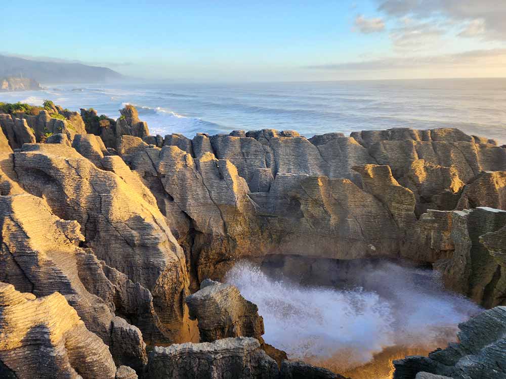 Tour to Hokitika Scenic Tours Pancake Rocks West Coast NZ