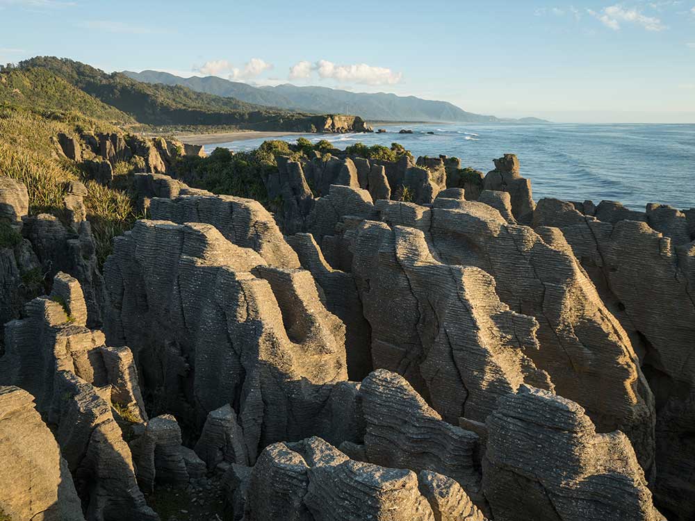 Tour to the Pancake Rocks and Blowholes, Punakaiki. Image credit Nimmo Photography